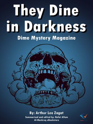 cover image of They Dine in Darkness